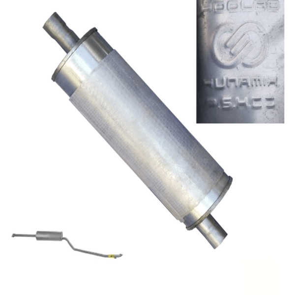 انبار اگزوز نیسان کاربرات با لوله پولاد هونامیک