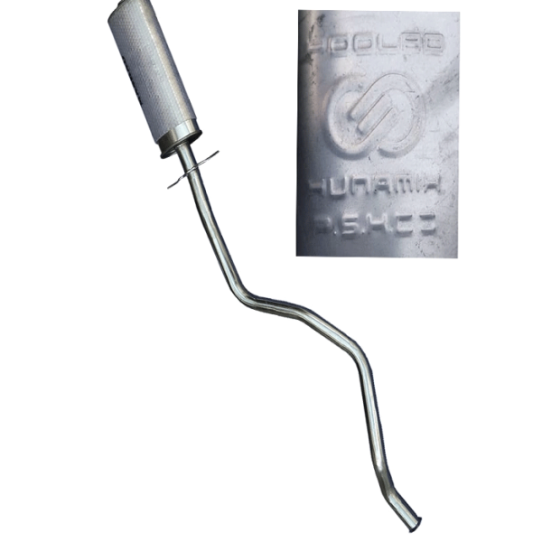 منبع عقب اگزوز با لوله سمند EF7 برند پولاد هونامیک