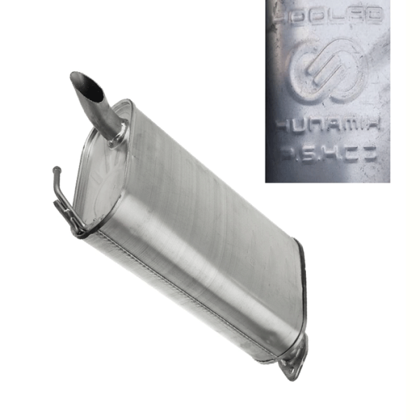 منبع عقب اگزوز تیبا 2 پولاد هونامیک