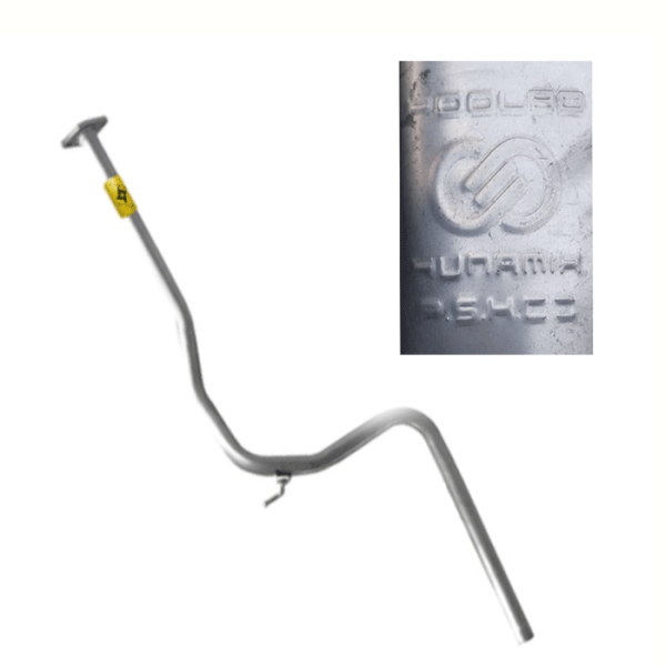 واسطه اگزوز پراید یورو 2 یک گانه برند پولاد هونامیک